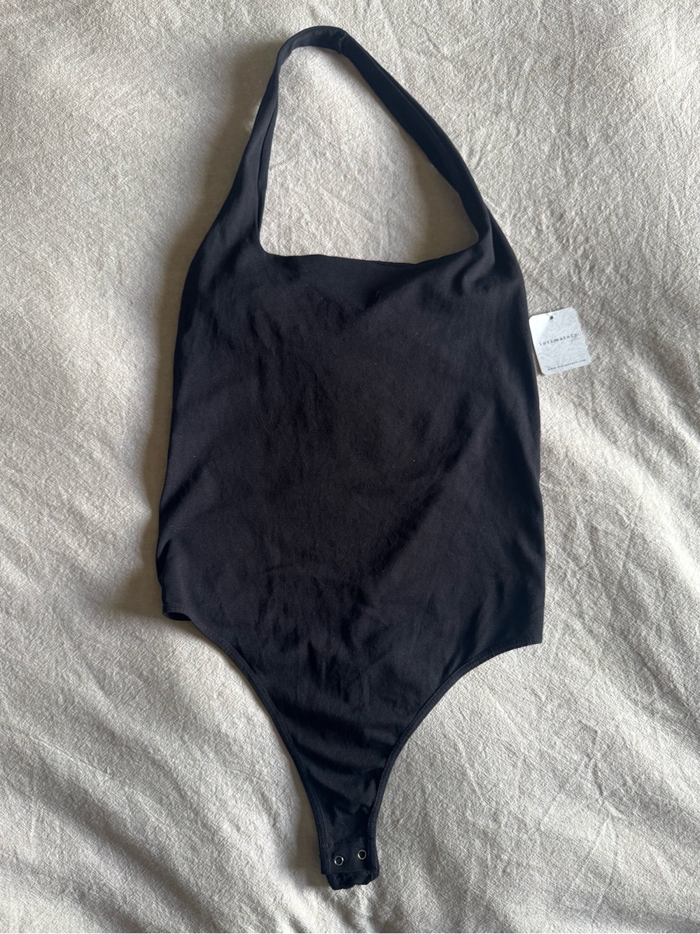 Free People Keep It Clean Halter Bodysuit